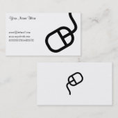 Computer Mouse, Jouw naam hier, Visitekaartje (Voorkant / Achterkant)