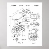 Computer Mouse patent Poster (Voorkant)
