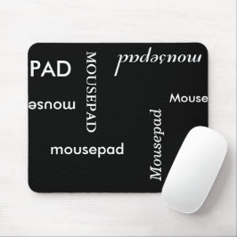 Computer - Mousepad B/W Muismat