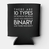 Computer Nerd begrijpt Binary en Dont Blikjeskoeler (Voorkant)
