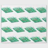 Computer Nerd Cadeaupapier (Vlak)