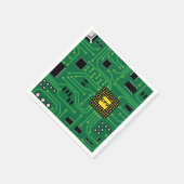 Computer Nerd Circuit Board CPU I Servet (Hoek)