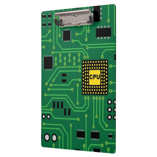 Computer Nerd Circuit Board CPUI Klembord (Links)