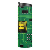 Computer Nerd Circuit Board CPUI Thermosbeker (Geroteerd rechts)