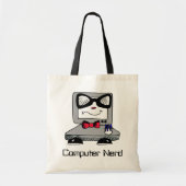 Computer Nerd Geek Canvas tas (Voorkant)