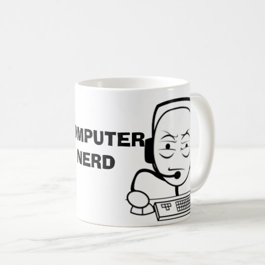 Computer Nerd Internet meme Mokken (Voorkant rechts)