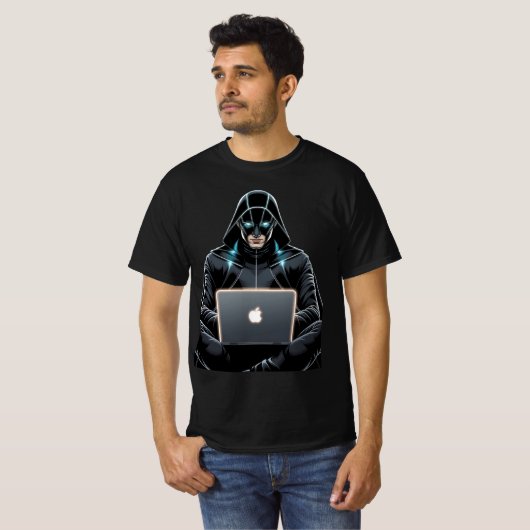 Computer Nerd T-shirt (Voorkant volledig)