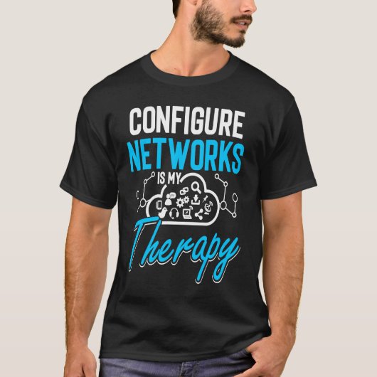 Computer Netwerk Engineering Netwerk Ingenieur 1 T-shirt (Voorkant)