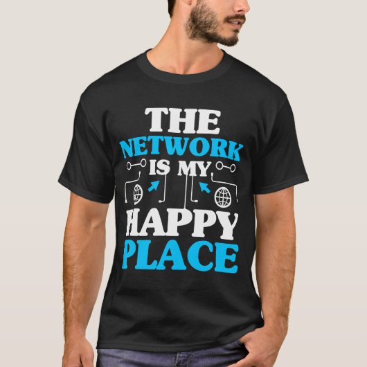 Computer Netwerk Engineering Netwerk Ingenieur 3 T-shirt (Voorkant)