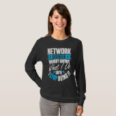 Computer Netwerk Engineering Netwerk Ingenieur T-shirt (Voorkant volledig)