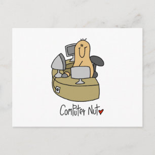 Computer Noot T-shirts en Cadeaus Briefkaart