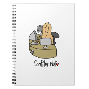 Computer Noot T-shirts en Cadeaus Notitieboek
