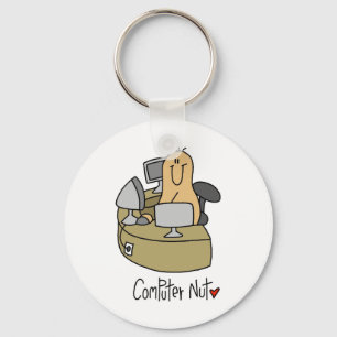Computer Noot T-shirts en Cadeaus Sleutelhanger