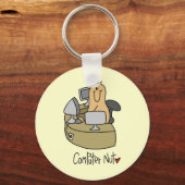Computer Noot T-shirts en Cadeaus Sleutelhanger (Voorkant)
