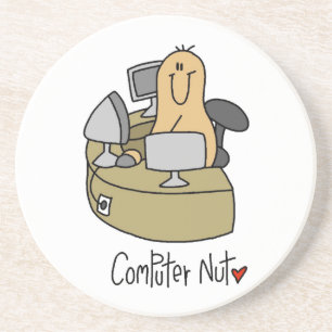 Computer Noot T-shirts en Cadeaus Zandsteen Onderzetter