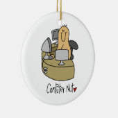 Computer Nut T-shirts en cadeautjes Keramisch Ornament (Rechts)