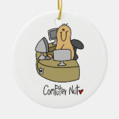 Computer Nut T-shirts en cadeautjes Keramisch Ornament (Voorkant)