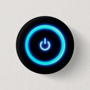 Computer Power Ronde Button 3,2 Cm