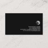 Computer Programmer Colorful Light Glow Visitekaartje (Achterkant)