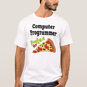 Computer Programmer (Funny) Pizza T Shirt