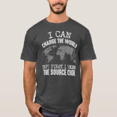Computer Programmer Software Engineer Codering T-shirt (Voorkant)