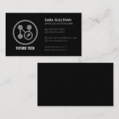 Computer Programmer Technologie Visitekaartje (Voorkant / Achterkant)