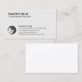 Computer Programmer Technology Business Card Visitekaartje (Voorkant / Achterkant)