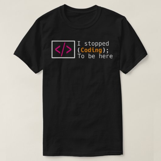 Computer Programmeur en Codering Gift voor Program T-shirt (Design voorkant)