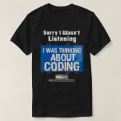 Computer programmeur geschenken Grappige programme T-shirt (Design voorkant)