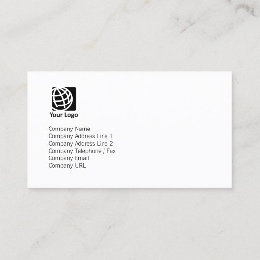 Computer Programmeur Internet Technische Lichte St Visitekaartje (Achterkant)