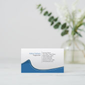 Computer Programmeur Technische Elegant Business C Visitekaartje (Staand voorkant)