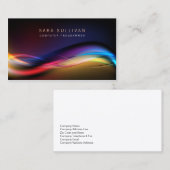 Computer Programmeur Technische Vaardigheden Licht Visitekaartje (Voorkant / Achterkant)