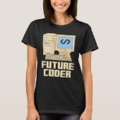 Computer Programming Programmer Student Future Cod T-shirt (Voorkant)