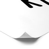 Computer Puns Kick Esc Grappig Toetsenbord Pun Poster (Hoek)