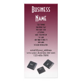 Computer reboot Sleutels foto sjabloon Reclamekaart (Voorkant)