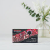 Computer Repair Business Card Template Visitekaartje (Staand voorkant)
