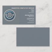 Computer Repair Computer Builder Data Recovery Visitekaartje (Voorkant / Achterkant)