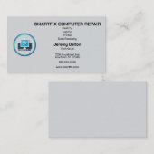 Computer Repair Data Recovery Computer Builder Visitekaartje (Voorkant / Achterkant)