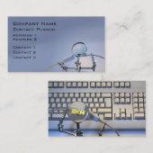Computer Repair Profile Card Visitekaartje (Voorkant / Achterkant)