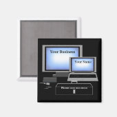 Computer Repair Service Magnet (Voorkant / Achterkant)