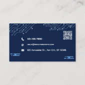 Computer Repair Shop Visitekaartje (Achterkant)