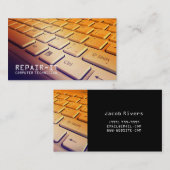 Computer Repair, technologie, laptopVisitekaartjes Visitekaartje (Voorkant / Achterkant)