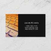 Computer Repair, technologie, laptopVisitekaartjes Visitekaartje (Achterkant)