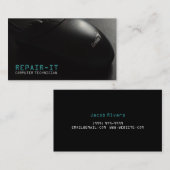 Computer Repair, technologie, laptopVisitekaartjes Visitekaartje (Voorkant / Achterkant)
