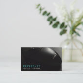 Computer Repair, technologie, laptopVisitekaartjes Visitekaartje (Staand voorkant)