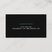 Computer Repair, technologie, laptopVisitekaartjes Visitekaartje (Achterkant)