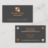 Computer Repair Visitekaartje (Voorkant / Achterkant)