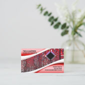 Computer Repair Visitekaartje (Staand voorkant)