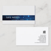 Computer Reparatie Technische Blauwe Circuits Stri Visitekaartje (Voorkant / Achterkant)