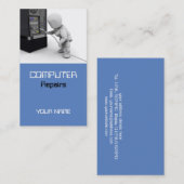 Computer Repareert Visitekaartje (Voorkant / Achterkant)
